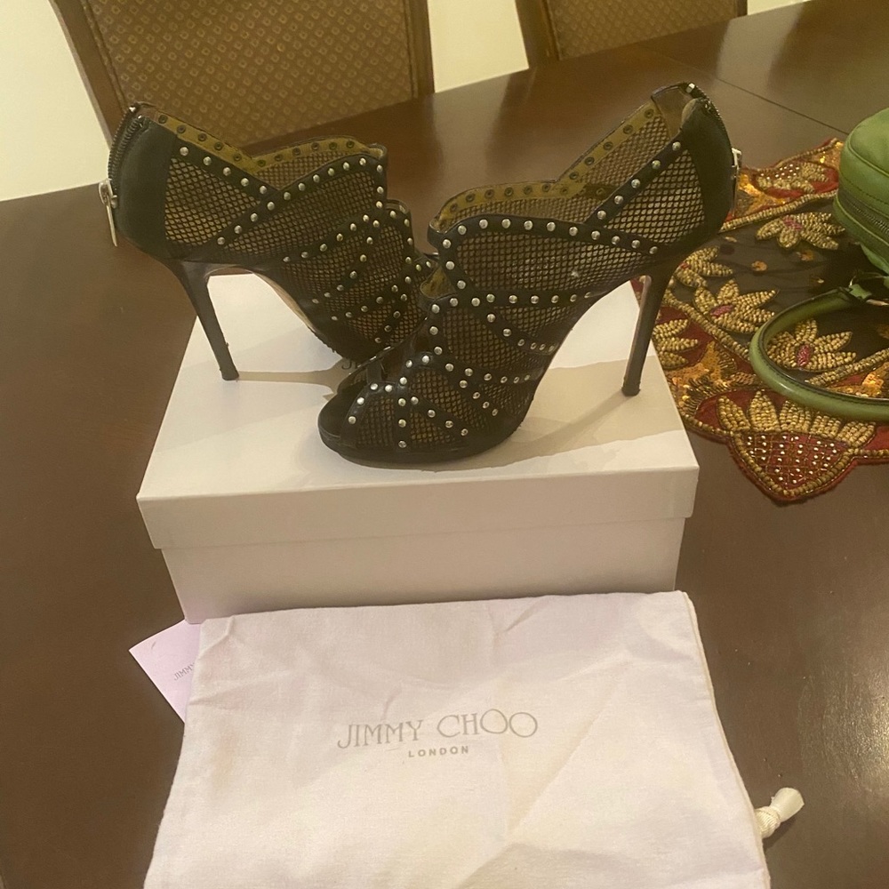 Authentic Jimmy Choo black shoes - Picture 5 of 14
